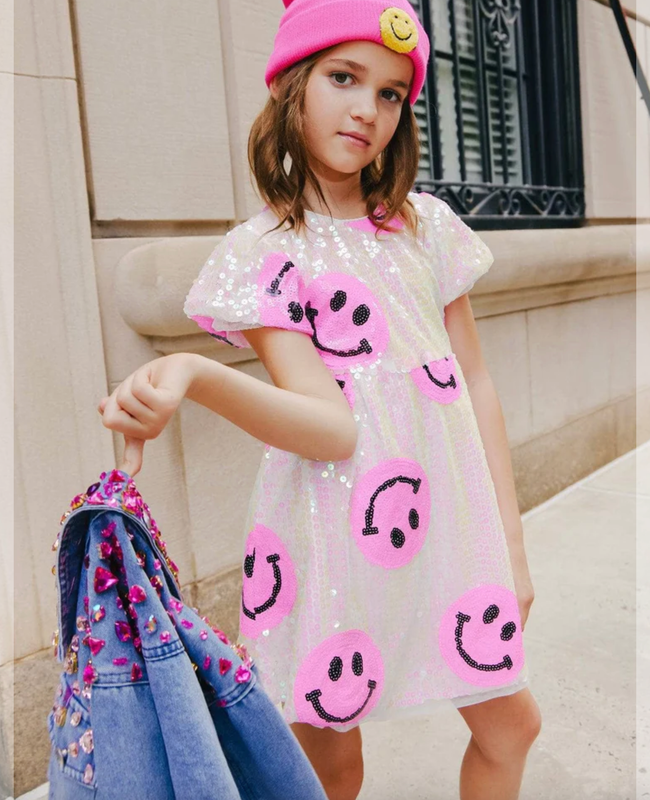 Pinkie Happy Emoji Dress