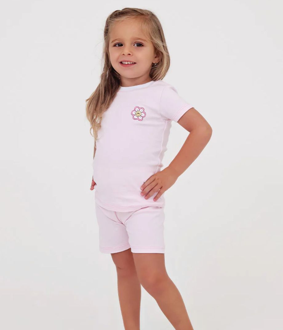 two piece ss pj set- groovy