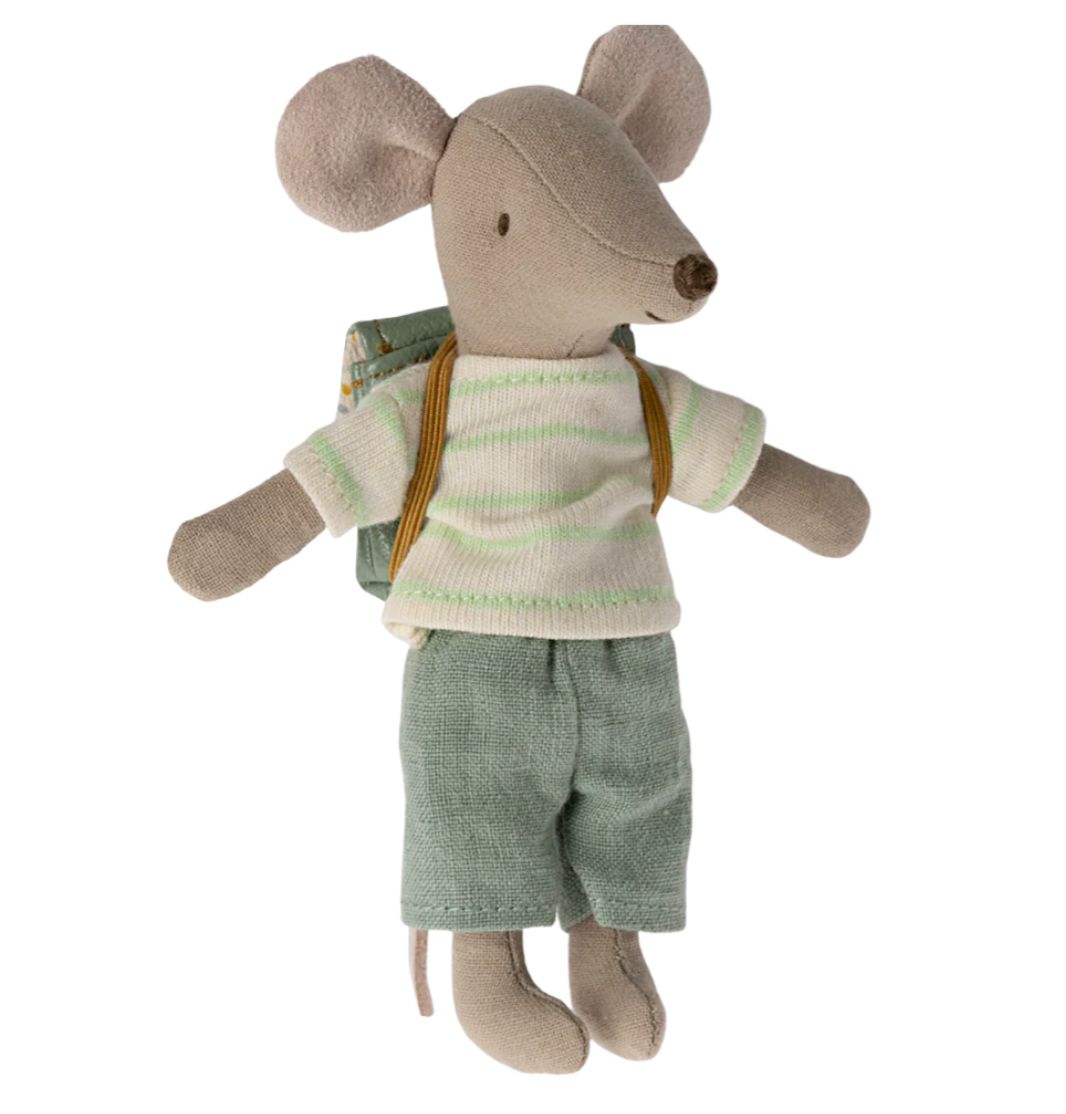 tricycle mouse, big brother w bag