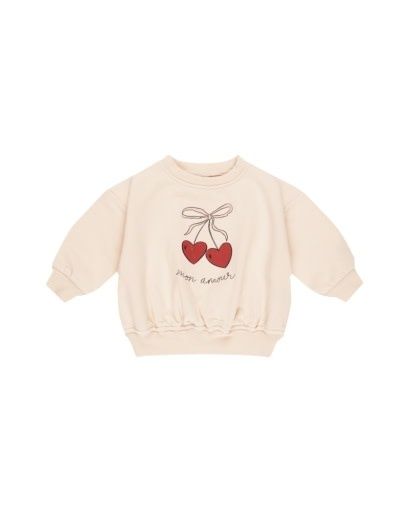 RELAXED FLEECE SWEATSHIRT || MON AMOUR