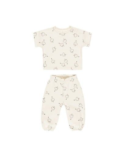 JERSEY TEE + PANT SET || CUPID