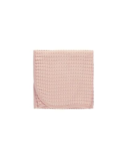 WAFFLE BABY BLANKET || BUBBLEGUM