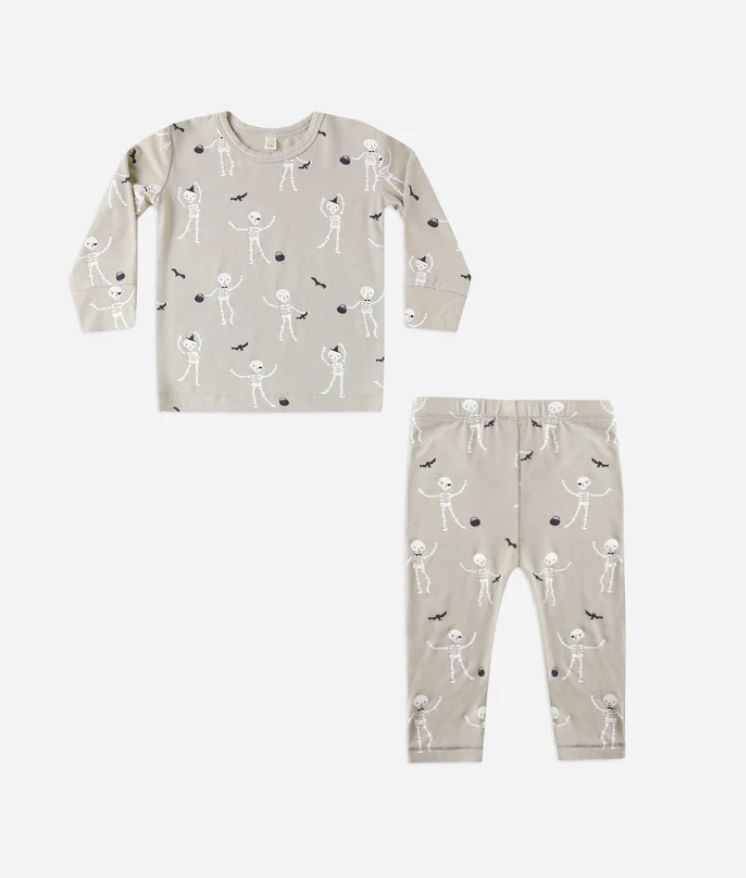 BAMBOO PAJAMA SET || SKELETONS