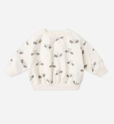 RELAXED FLEECE SWEATSHIRT || BATS
