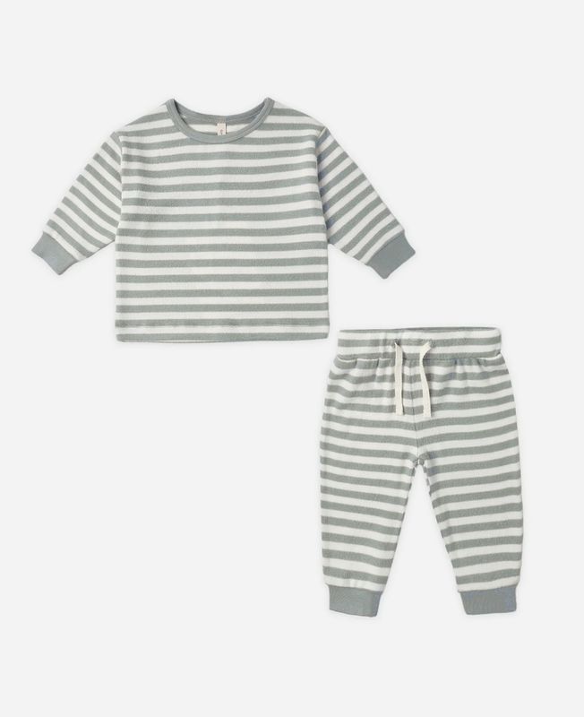 COZY SET || BLUE STRIPE