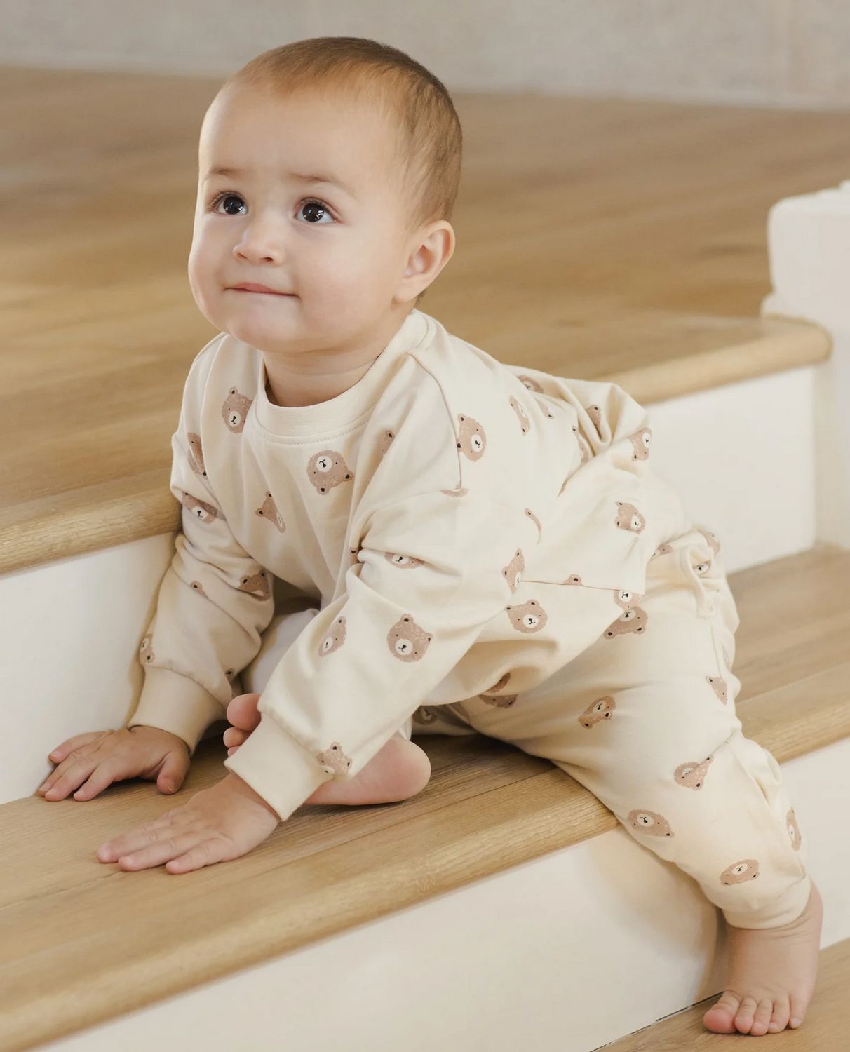 RELAXED SWEATSHIRT || BROWN BEAR