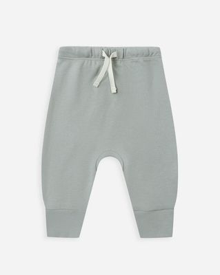 DRAWSTRING PANT || STEEL BLUE