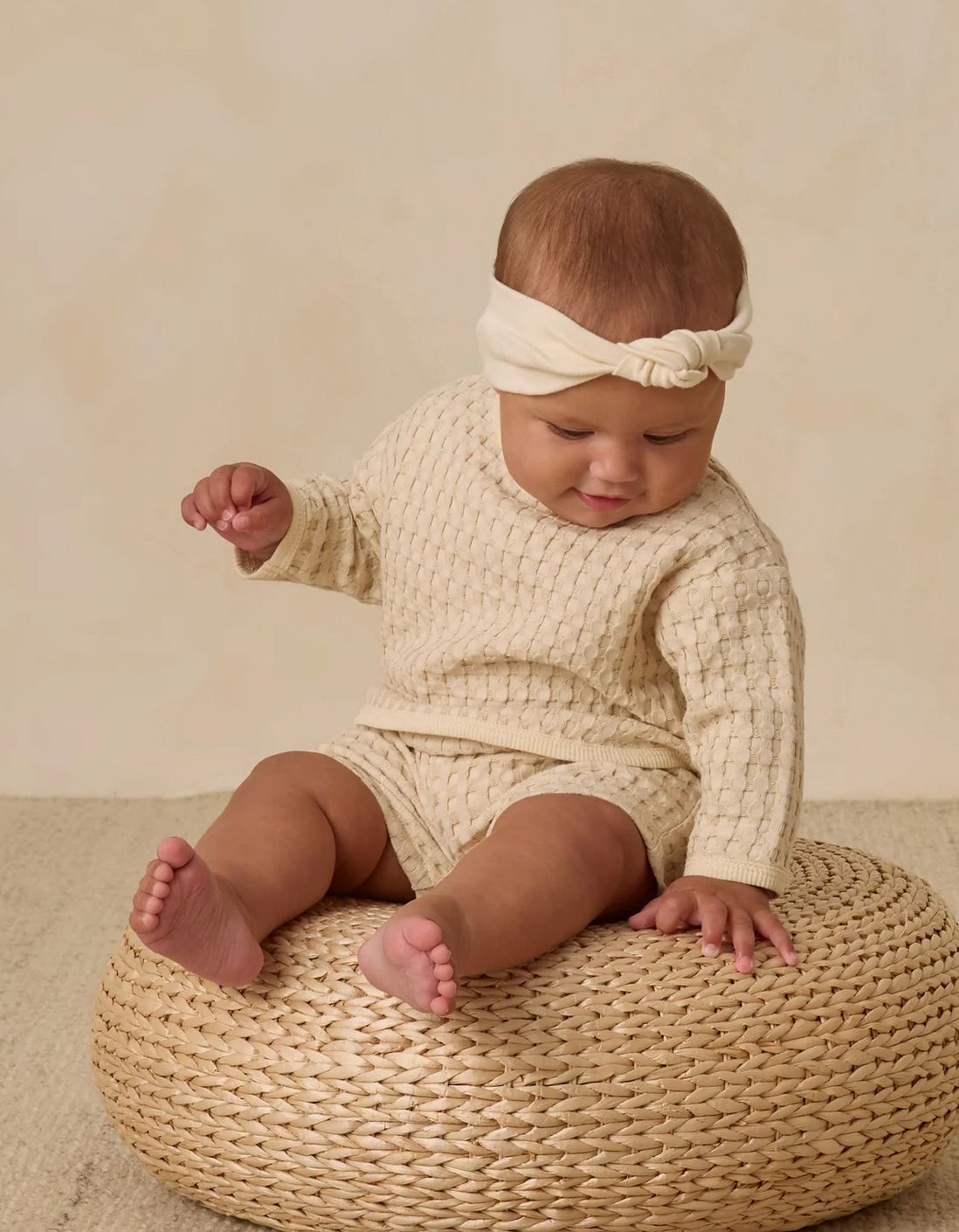 KNOTTED HEADBAND || NATURAL