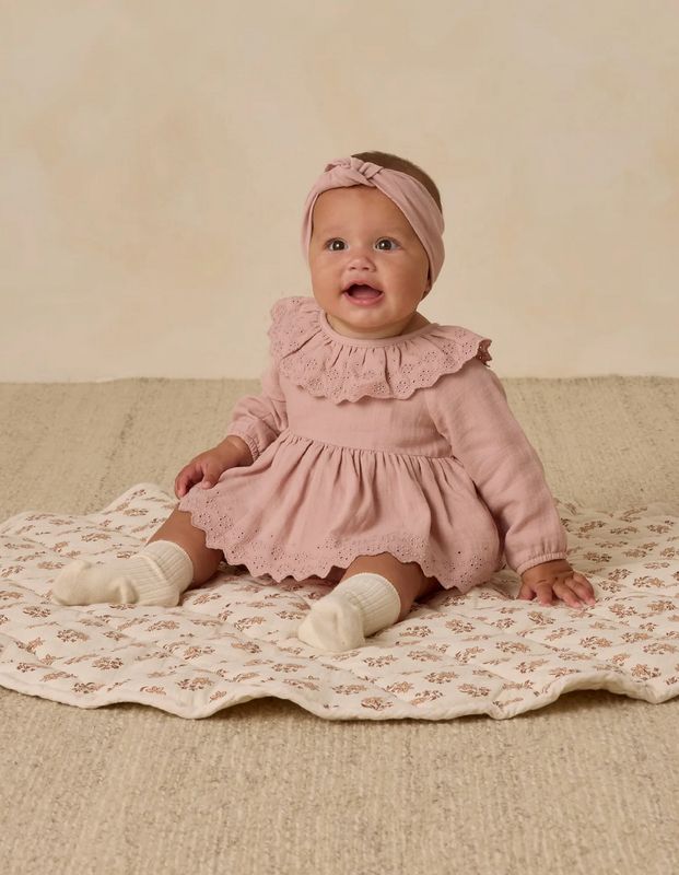KNOTTED HEADBAND || ROSE