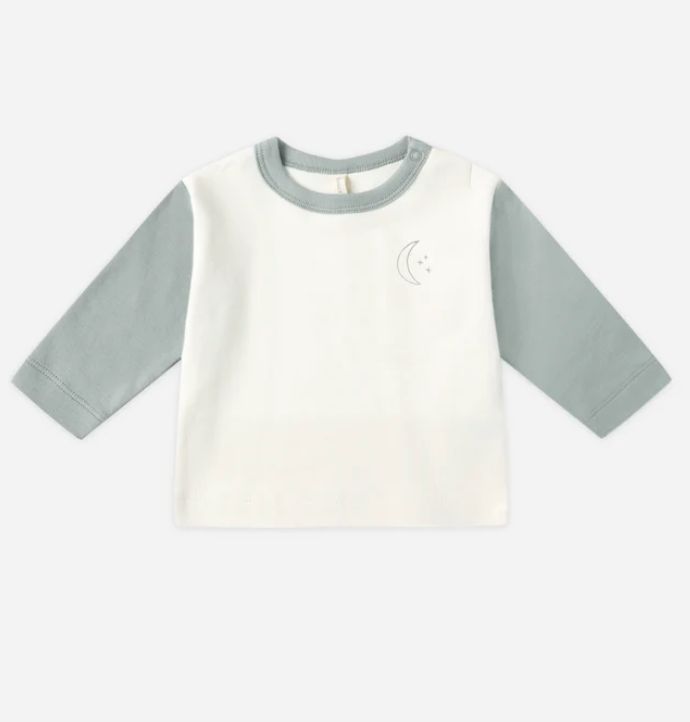 LONG SLEEVE RAGLAN TEE || MOON