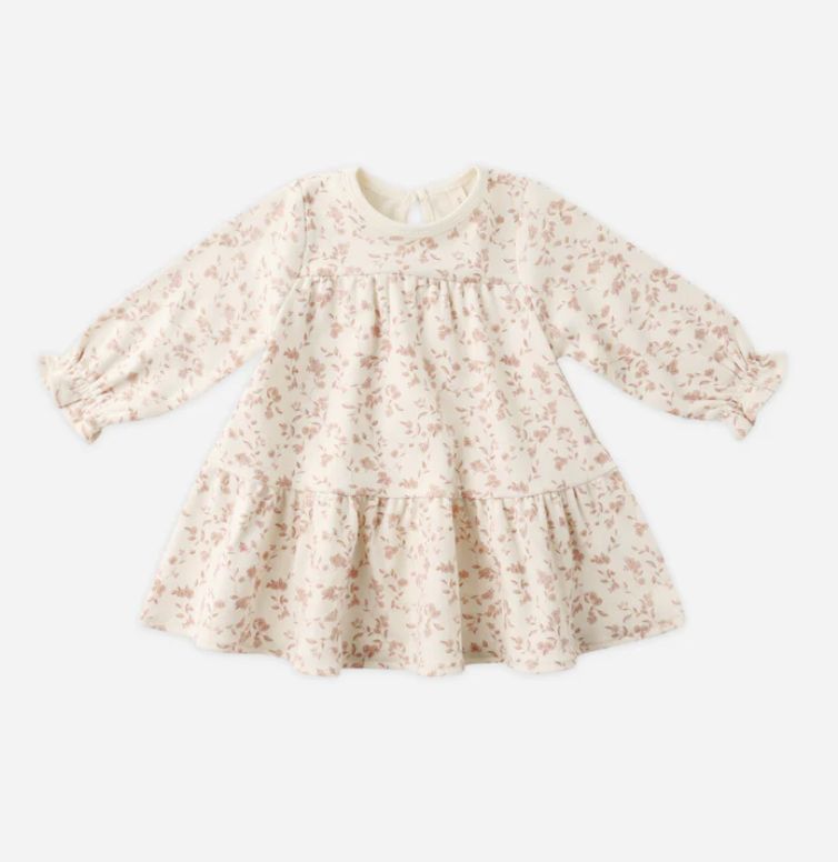 TIERED JERSEY DRESS || FRENCH GARDEN