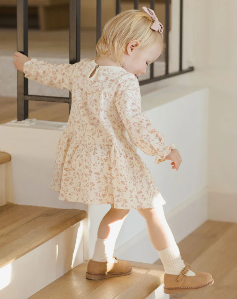 TIERED JERSEY DRESS || FRENCH GARDEN