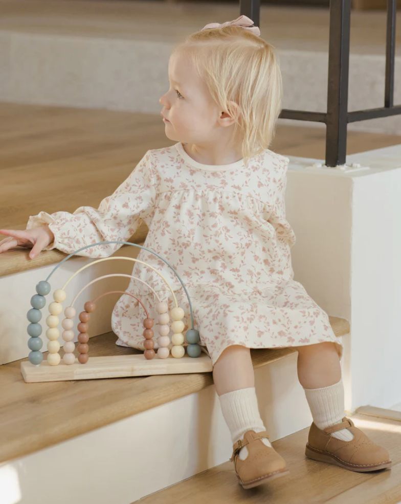 TIERED JERSEY DRESS || FRENCH GARDEN