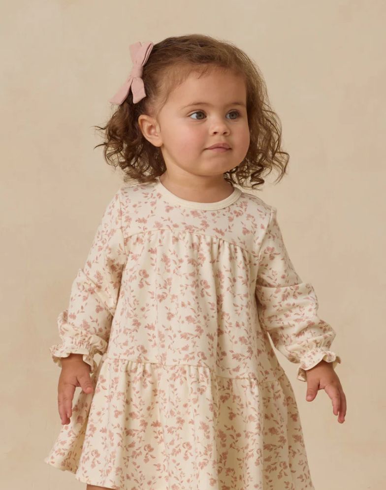 TIERED JERSEY DRESS || FRENCH GARDEN