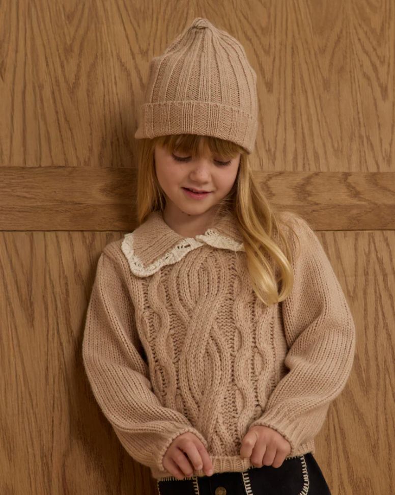 ALICE SWEATER || HEATHERED ANTIQUE