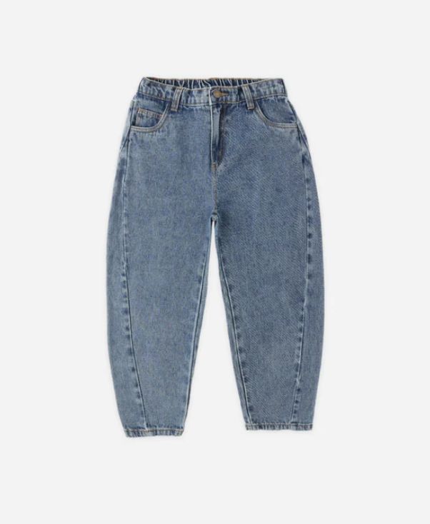BARREL PANT || INDIGO DENIM