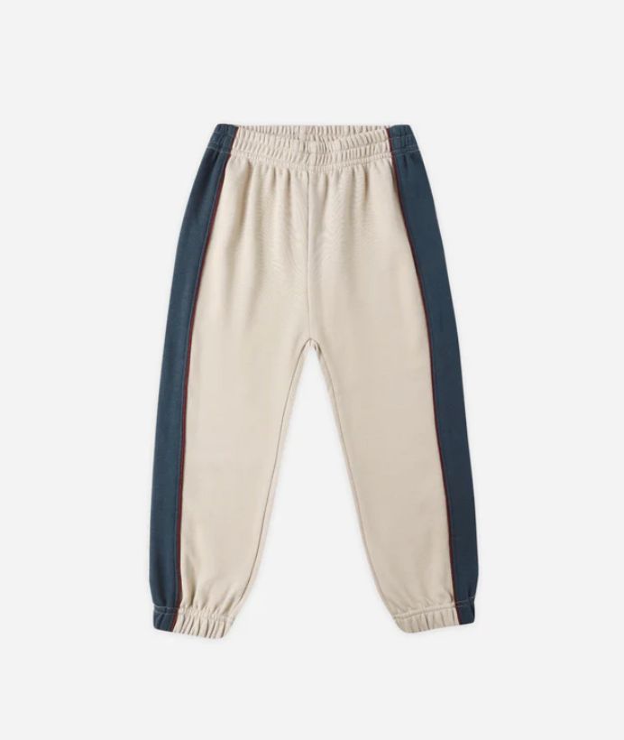 PANELED SWEATPANT || STONE