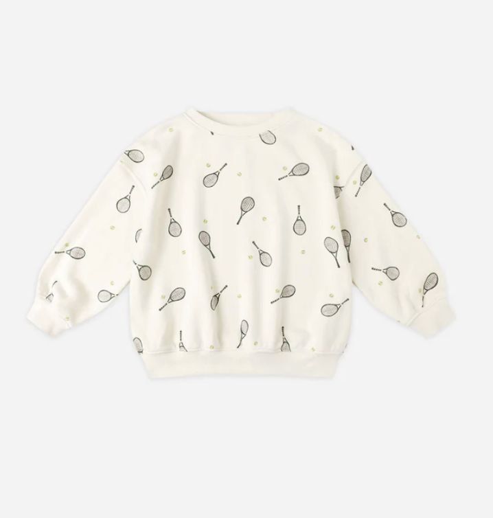 RELAXED SWEATSHIRT || TENNIS