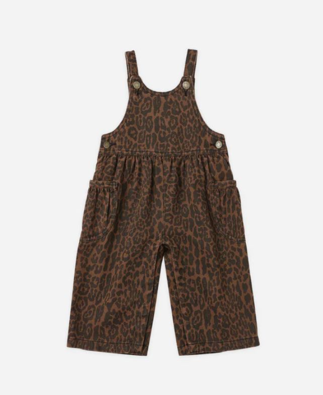 WIDE LEG OVERALL || LEOPARD
