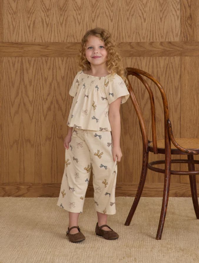 WIDE LEG PANT || BOWS