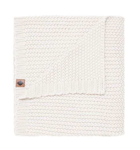 chunky knit baby blanket