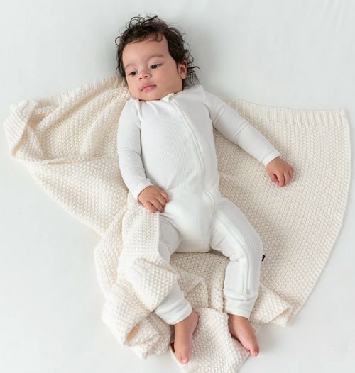 chunky knit baby blanket