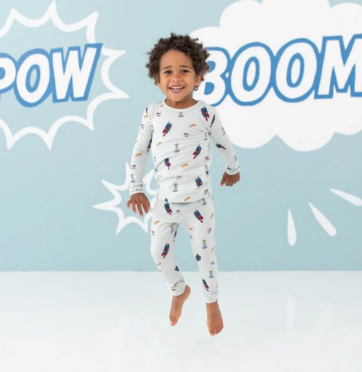 ls pajama set superman