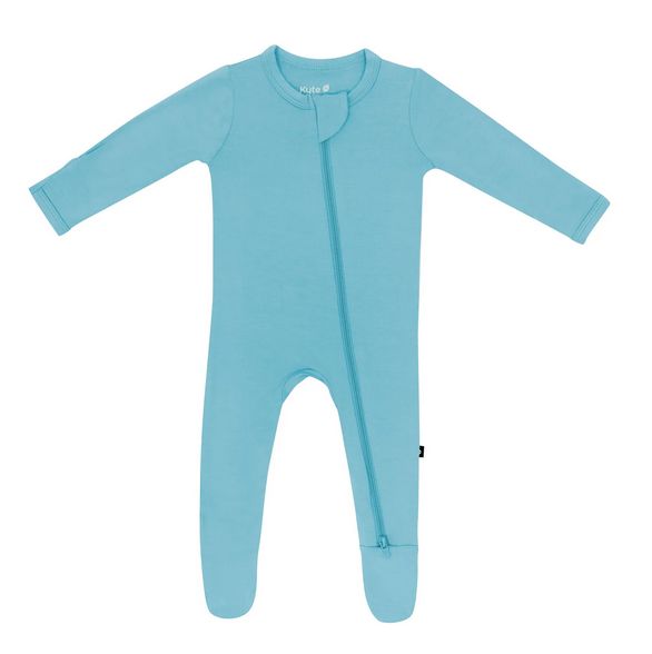 zippered footie- makai
