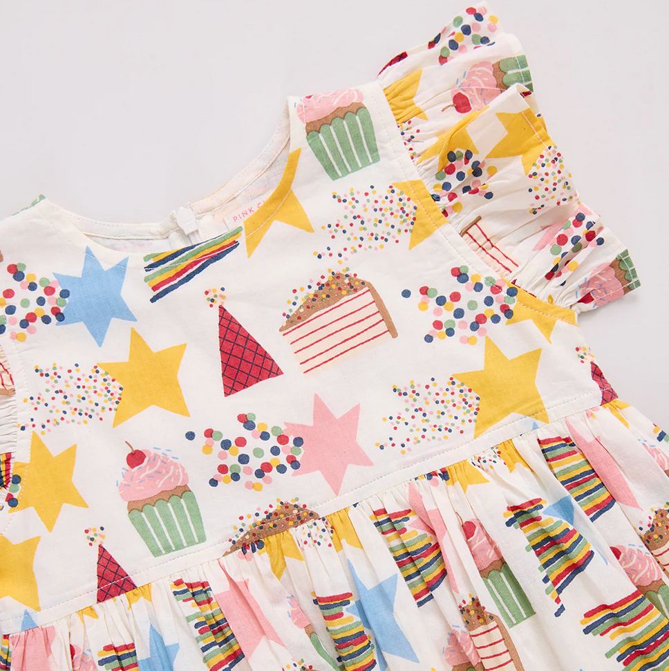 girls jennifer dress - birthday star