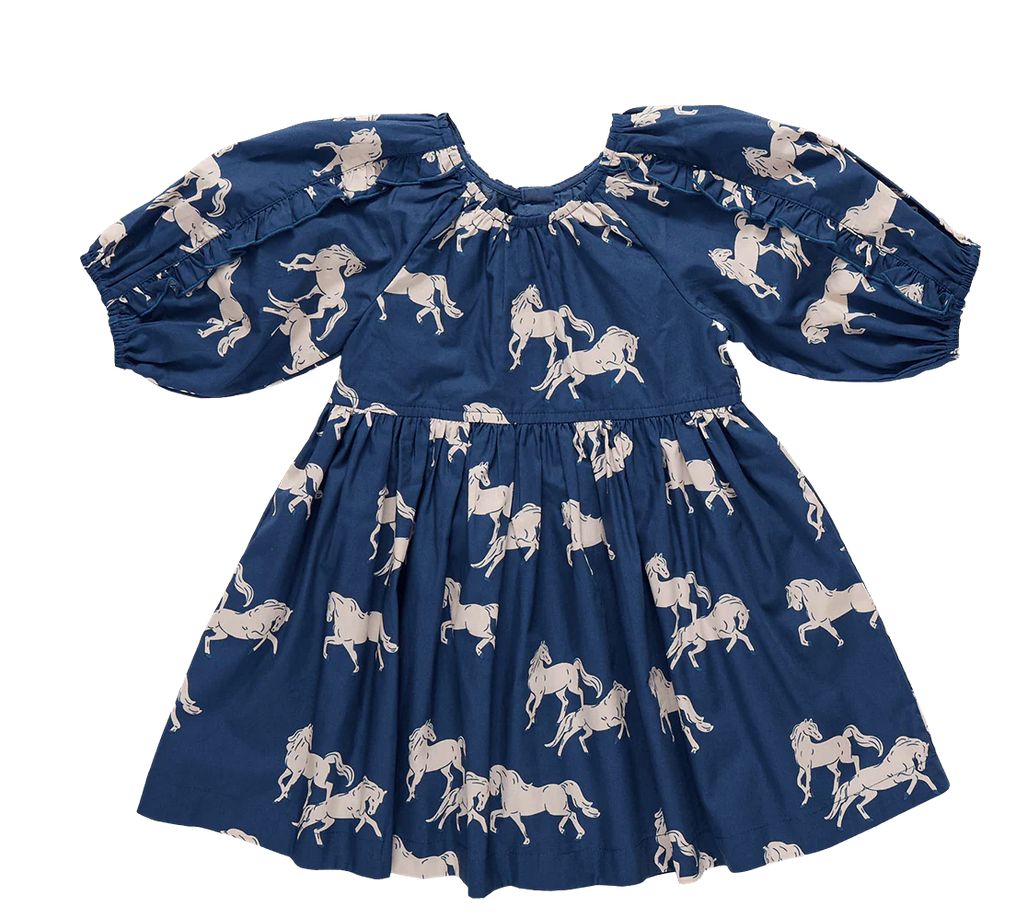 girls katya dress - wild horses