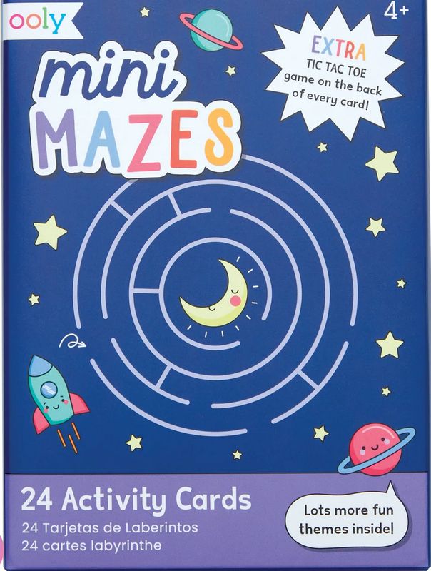activity cards - mini mazes