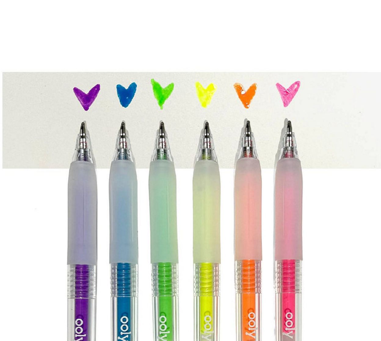 jelly gloss- neon gel pens
