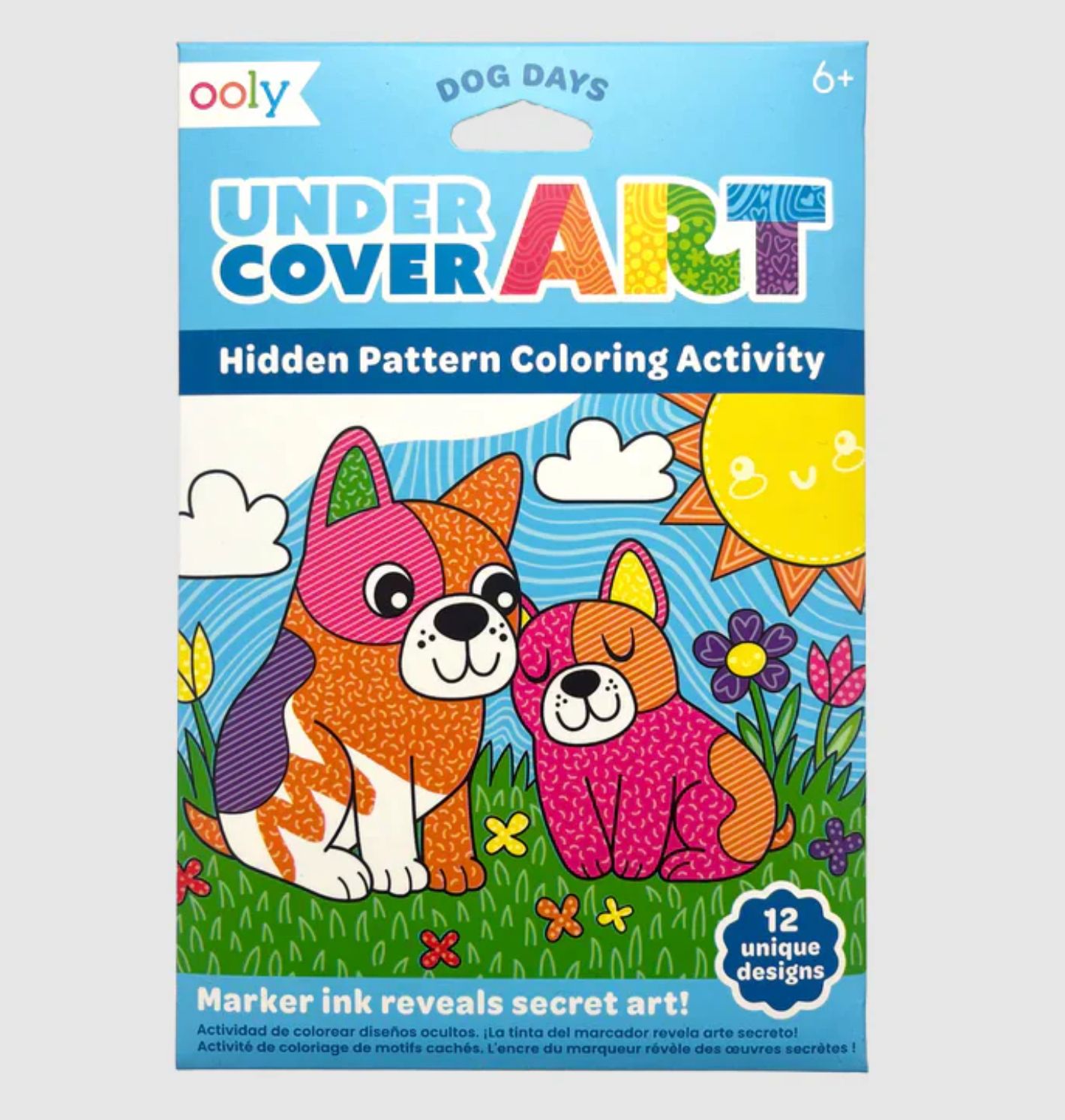 undercover art: hidden pattern dog days