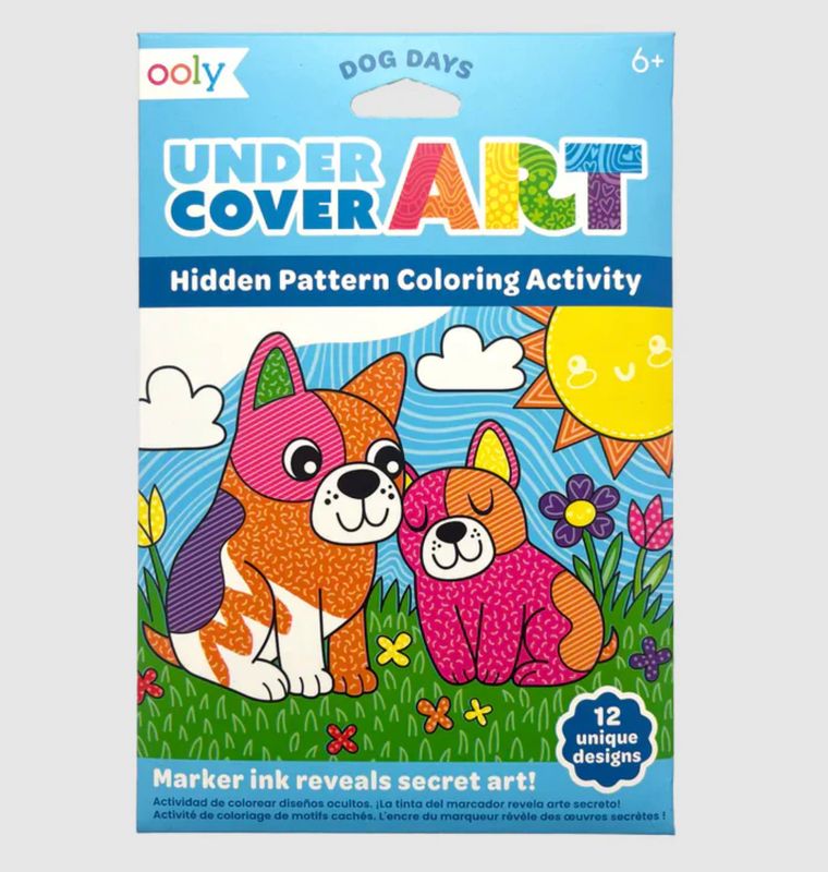 undercover art: hidden pattern dog days