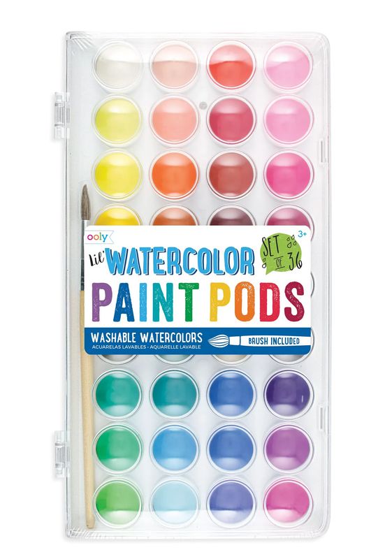 lil&#39; watercolor paint pods
