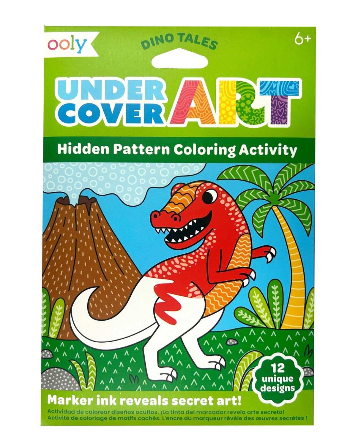 undercover art: hidden pattern, Color: dino tales