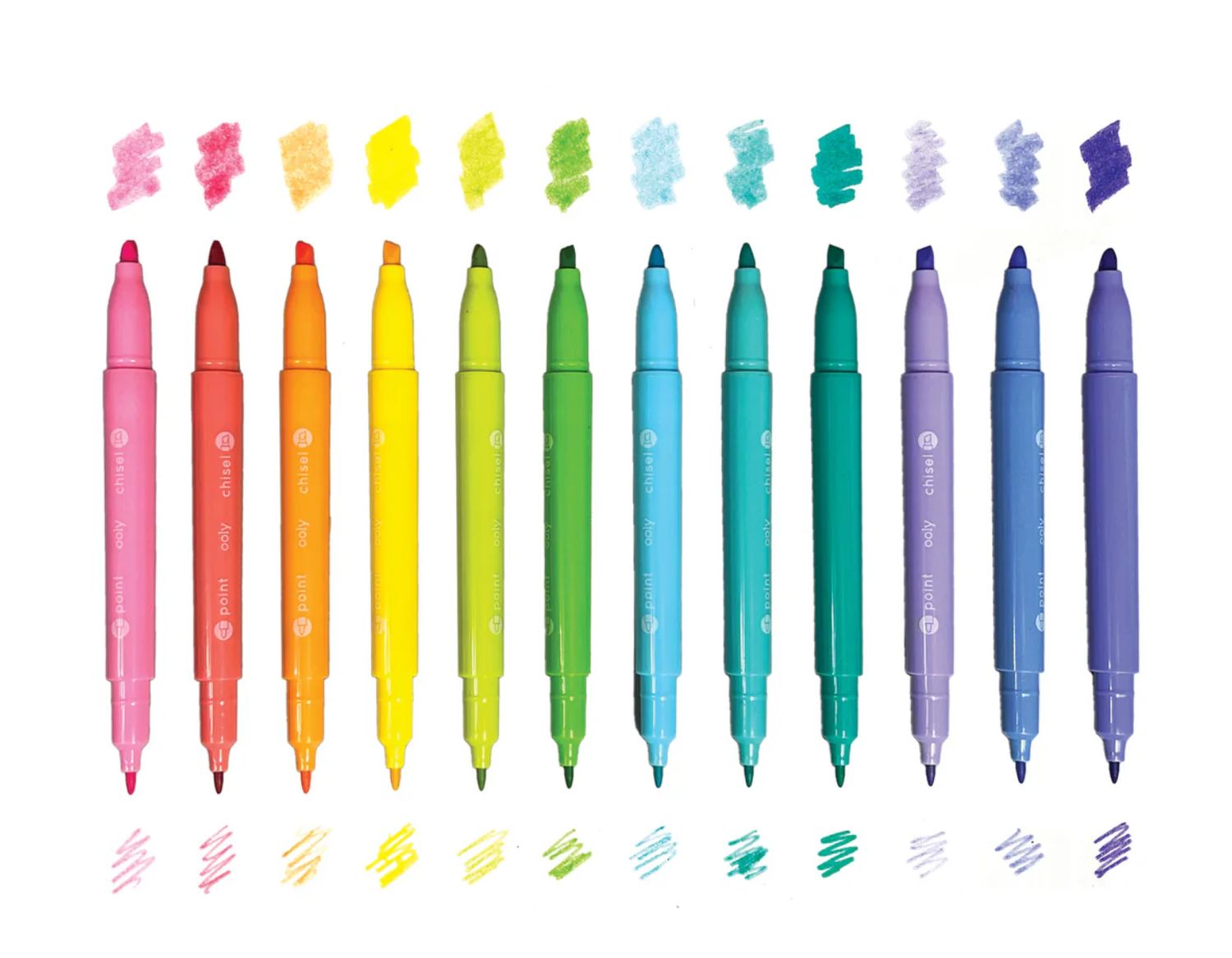 pastel hues markers- set of 12