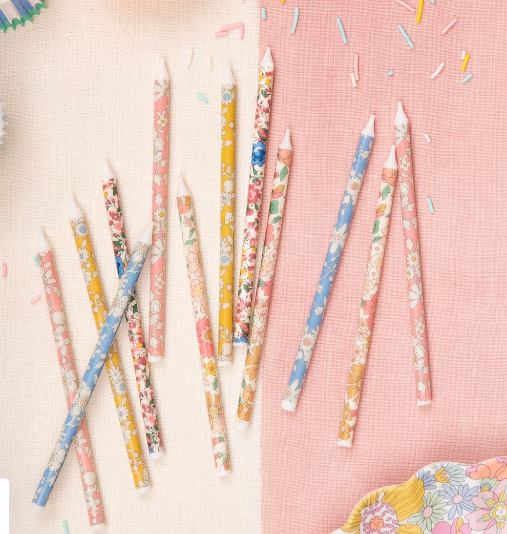liberty mixed print candles