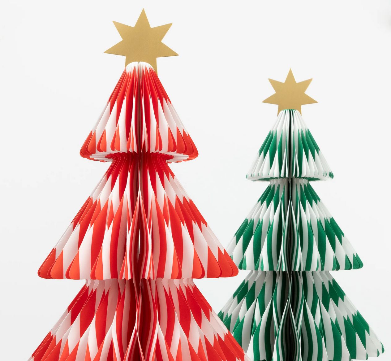 stripe paper honeycomb trees