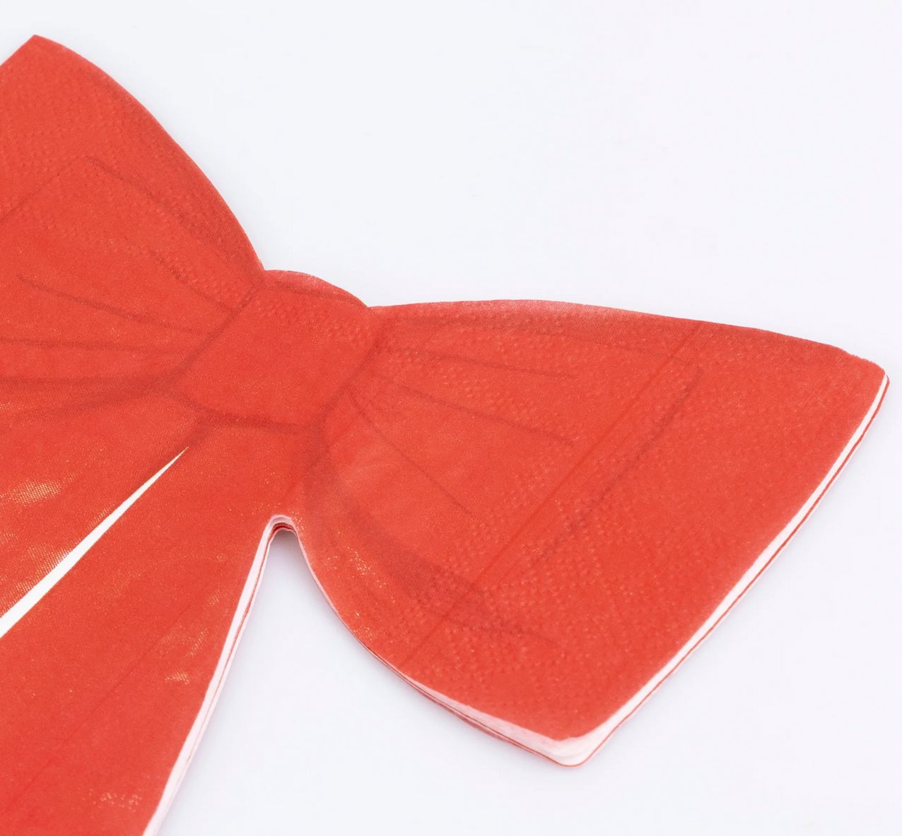 red bow napkins