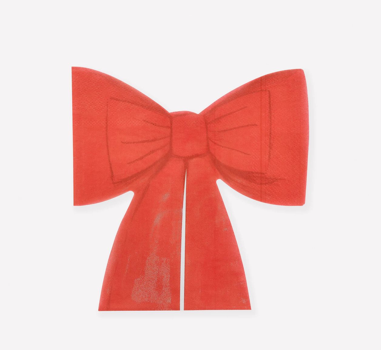 red bow napkins