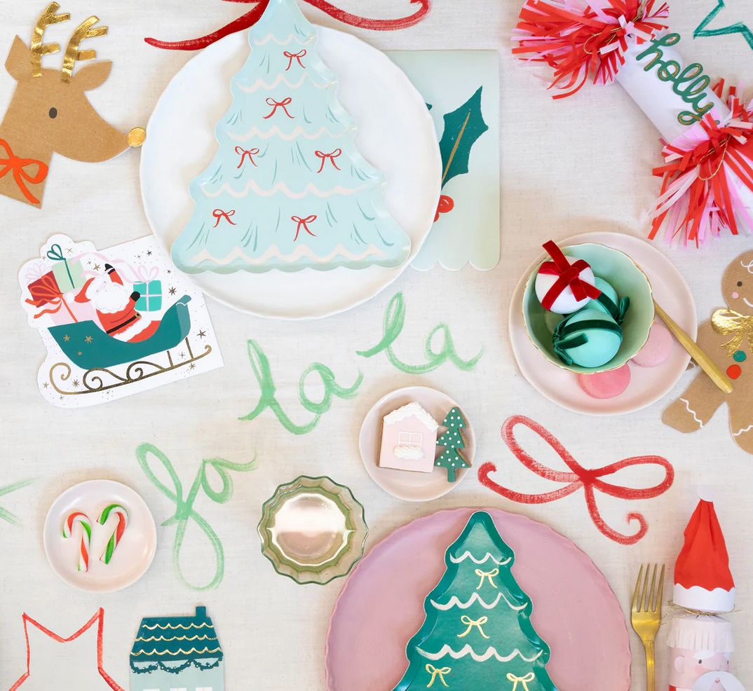 sleigh napkins