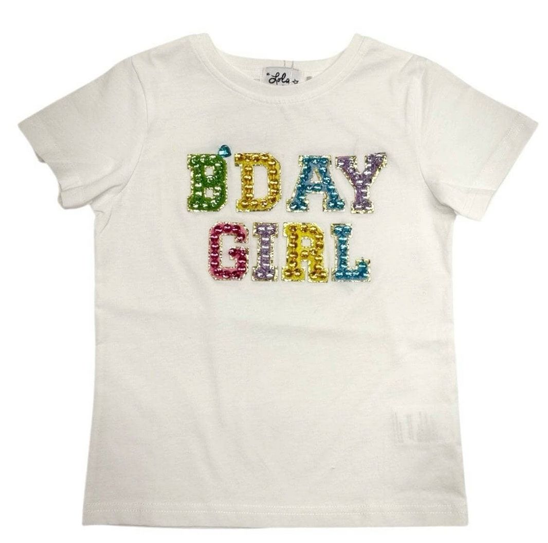 birthday girl gem shirt