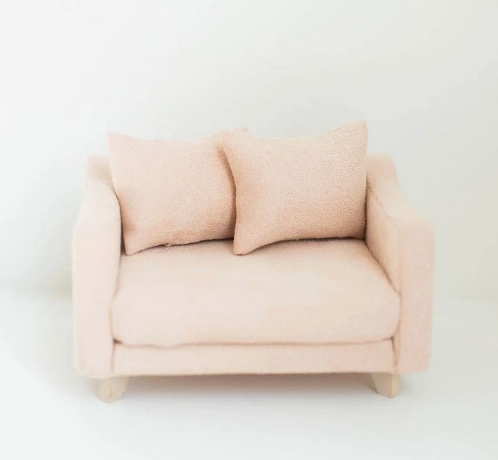 adelaide accent chair- barely blush