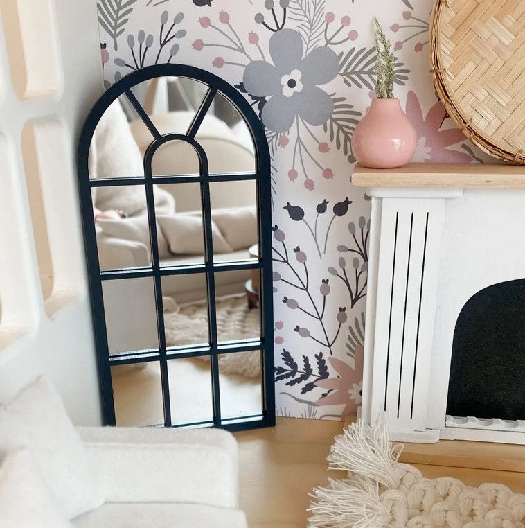 arched floor mirror