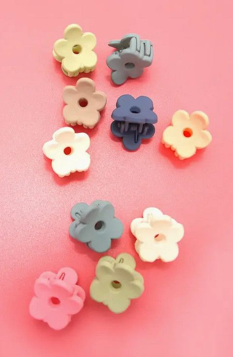mini pack daisy clips (10)