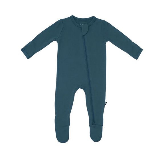 zippered footie- atlantic