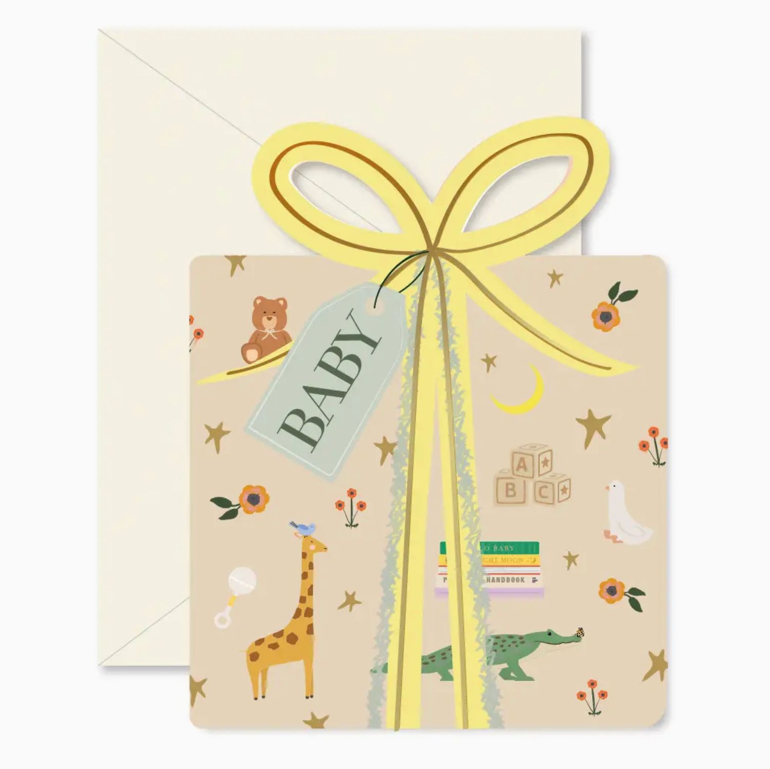 baby gift greeting card