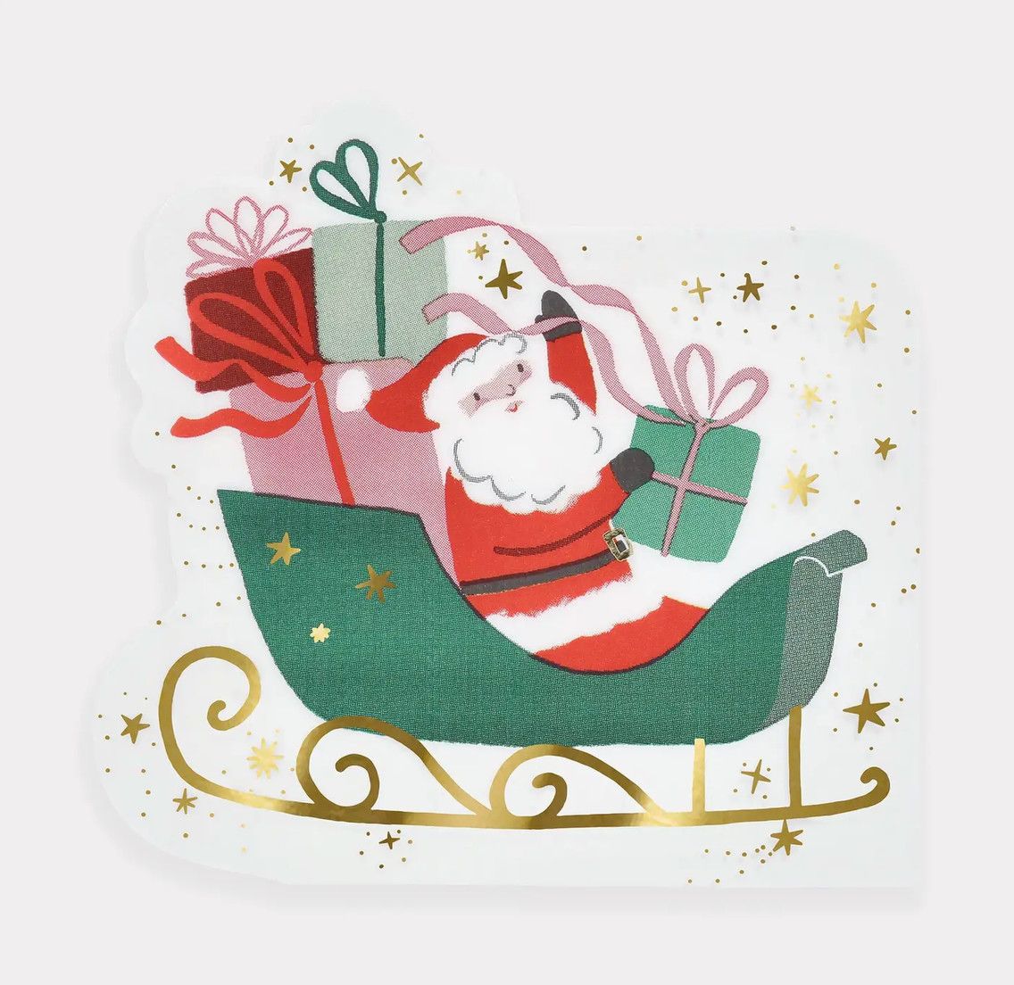 sleigh napkins