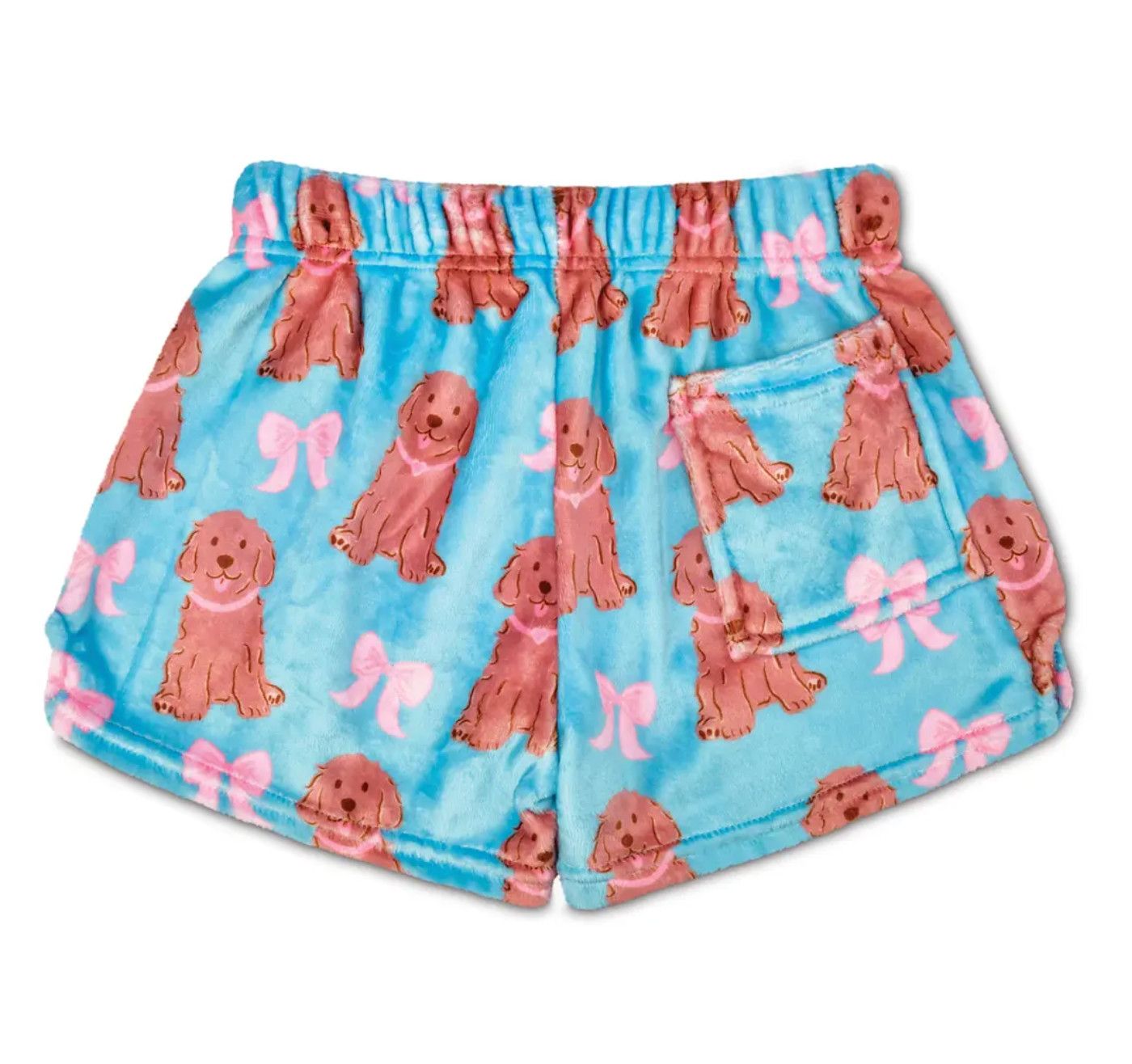plush shorts